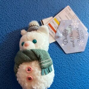 Rare exclusive new with tags Duffy snowman bag charm Gelatoni